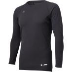 デサント DESCENTE 丸首長袖アンダーシャツ STD771 ブラック