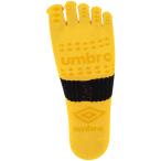 UMBRO アンブロ 5フィンガーショートストッキング UAS8622 GYEL