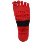 UMBRO アンブロ 5フィンガーショートストッキング UAS8622 MRED