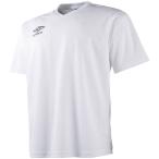 UMBRO アンブロ TMジュニア用ベ−シックセカンダリ−シャツ UBS7637J ホワイト/ブラク