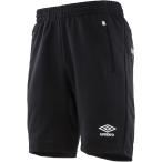 UMBRO アンブロ URA．スウェットハーフパンツ メンズ サッカー・フットサルウェア ULULJG22 ブラック