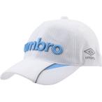 UMBRO アンブロ Jr．はっ水デザインメッシュキャップ ジュニア UUDNJC05 WH