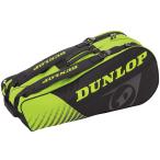 DUNLOP Dunlop теннис чехол для ракетки ( ракетка 6шт.@ место хранения возможно ) DTC-2030 DTC2030 черный Hierro 