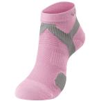 ファイテン PHITEN 足王（ソッキング）丸つま先タイプ ウイメンズ ピンク×ライトグレー 22〜24cm AL932770