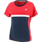 FILA フィラ ウィメンズ ゲームシャツ レディース テニスウェア VL7500 フィラレッド