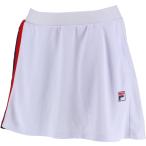 FILA フィラ ウィメンズ スコート レディース テニスウェア VL7501 ホワイト