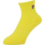FILA フィラ レディース 無地ショート丈ソックス VL9212 イエロー