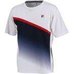 FILA フィラ ゲームシャツ メンズ テニスウェア VM7001 ホワイト