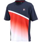 FILA フィラ ゲームシャツ メンズ テニスウェア VM7001 フィラネイビー