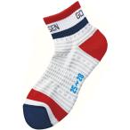 GOSEN ゴーセン MEN’S ショートソックス F1602 Cレッド