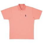 GOSEN ゴーセン ワンポイントポロシャツ T1308 パウダーオレンジ