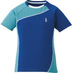 GOSEN ゴーセン  レディース テニス・バドミントンウェア  ゲームシャツ T1709 ミッドナイトブルー