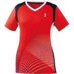 GOSEN ゴーセン LADIES’ ゲームシャツ レディース テニス・バドミントン T2005 レッド