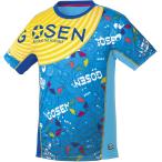 GOSEN ゴーセン  テニスウェア  ファンプラTシャツ ユニセックス 男女兼用 UT1800 ターコイズブルー