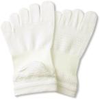 DANSKIN WACLOTH FIVE FINGER SOCKS DA993403 ミルキーW