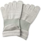 DANSKIN WACLOTH FIVE FINGER SOCKS DA993403 Mグレー