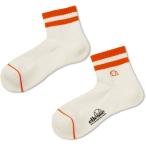 Ellesse エレッセ 90 Line Short Socks 90ラインショートソックス ECS21101 WOR