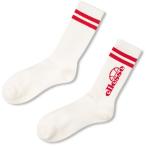 Ellesse エレッセ クルーソックス 男女兼用 ユニセックス Clew Socks EHA00103 WRD