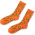 Ellesse エレッセ テニスボール ソックス 男女兼用 ユニセックス Tennisball Socks EHA00104 オレンジ