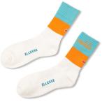 Ellesse エレッセ 2ウェイ ソックス 男女兼用 ユニセックス 2way Socks EHA00105 オレンジ