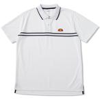Ellesse エレッセ  メンズ テニス・バドミントンウェア  ポロシャツ メンズ ETS06300 ホワイト／ネイビー