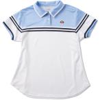 Ellesse エレッセ  男女兼用・ジュニア テニスウェア  TEAM ポロシャツ ETS0700L WPB