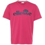 Ellesse エレッセ  メンズ テニスウェア  ロゴTシャツ ETS16150 マゼンダ