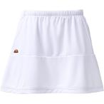 Ellesse エレッセ （レディース・ガールズ テニスウェア） チームスカート ETS2810L ホワイト