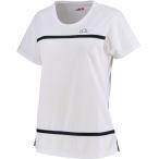 Ellesse エレッセ メッシュゲームシャツ レディース テニスウェア EW00120ZT ホワイト