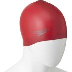 Speedo スピード シリコーンキャップ SD93C03 レッド