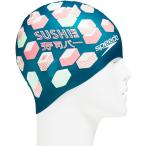 Speedo スピード プリントシリコーンキャップ SE11950 GRRE