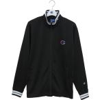 Champion チャンピオン  メンズ トレーニングウェア  JERSEY JACKET C3KSE03 ブラックXグレー