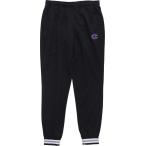 Champion チャンピオン  メンズ トレーニングウェア  JERSEY PANTS C3KSF03 ブラックXグレー