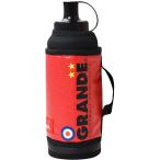 GRANDE グランデ  サッカー・フットサルACC  COOLER SQUEEZE BOTTLE COVER＆BOTTLE GFPH17928 RED