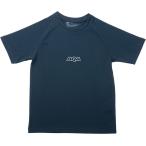 AQA エーキューエー ジュニア ラッシュTシャツ KW4635 ネイビー