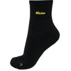 ミカサ MIKASA アクセサリー ショートソックス（ブラック）12cm丈 SK1225BK