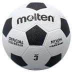 モルテン Molten 亀甲ゴムサッカーボール（3号球）白×黒 F3W