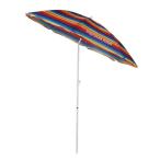 CAPTAIN STAG キャプテンスタッグ プレジャー UVカットパラソル180cm（イエローストライプ） M0532