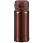 CAPTAIN STAG キャプテンスタッグ GLライト ワンタッチパーソナルボトル350 モカブラウン UE3299