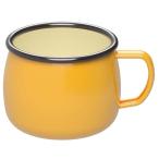 CAPTAIN STAG キャプテンスタッグ ホーロー マグカップ（イエロー） UH−503 UH503