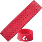 LUCENT ルーセント グリップテープ（ラバーバンド付） レッド XLE5231 レッド