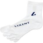 LUCENT ルーセント レディース 5本指ソックス ホワイト XLN4000 ホワイト