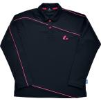 LUCENT ルーセント Ladies 長袖ポロシャツ（ブラック） XLP4709