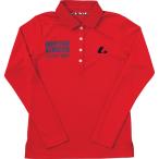 LUCENT ルーセント レディース 長袖ポロシャツ レッド XLP4921 レッド