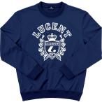 LUCENT ルーセント ユニセックス クルーネックトレーナー ネイビー XLT1496