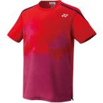 Yonex ヨネックス ゲームシャツ（フィットスタイル）メンズ 10266 サンセットレッド