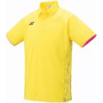 Yonex ヨネックス ゲームシャツ（フィットスタイル）メンズ 10298 ライトイエロー