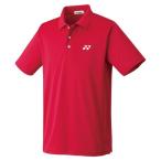 Yonex ヨネックス UNI ポロシャツ（スタンダードサイズ） 10300 クリスタルレッド