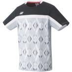 Yonex ヨネックス メンズ ゲームシャツ（フィットスタイル） 10340 アイスグレー
