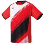 Yonex ヨネックス メンズゲームシャツ（フィットスタイル） 10395 ルビーレッド